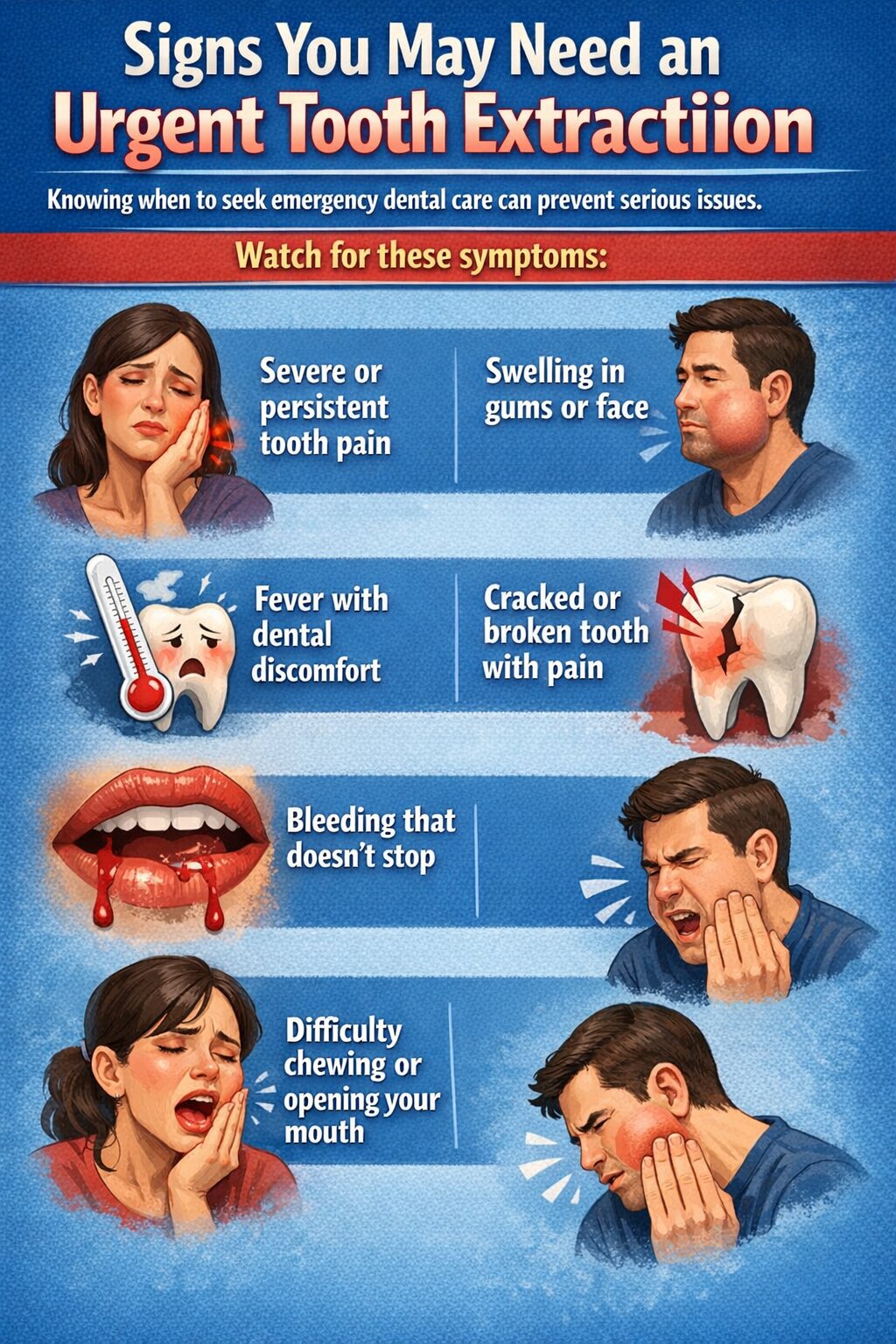 Signs You May Need an Urgent Tooth Extraction