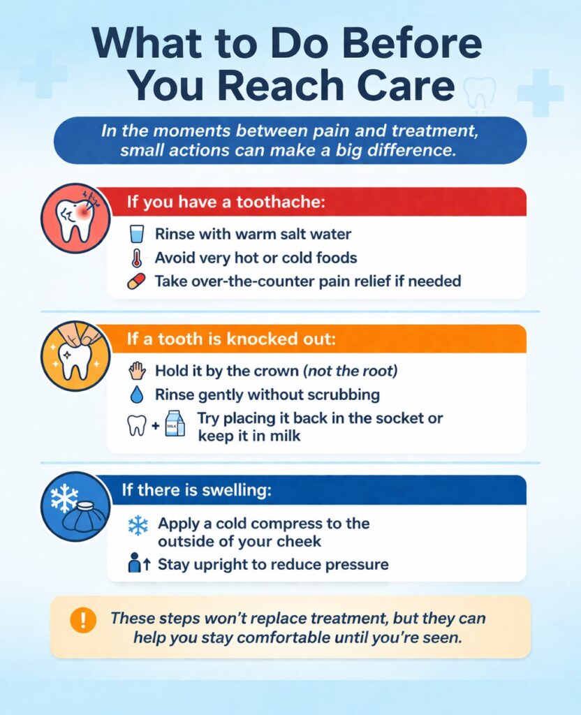 What to Do Before You Reach Care