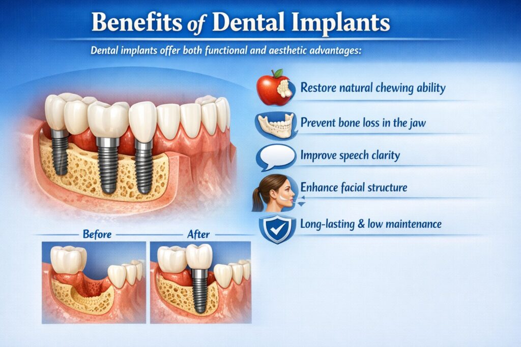 Benefits of Dental Implants